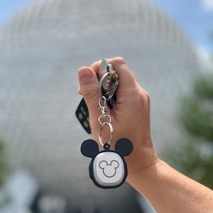MagicBand+ Puck Keychain - Mickey Mouse Ears - 3D Printed Disney Inspired Accessories