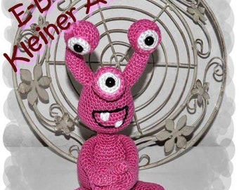 E-Book - Crochet Pattern - 3Eye Monster - Monsters