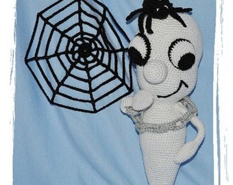 E-Book - Crochet pattern - Ghost Wanda - Halloween
