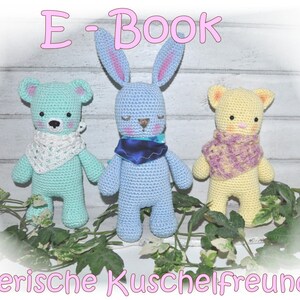 E-Book Häkelanleitung Tierische Kuschelfreunde Bild 1