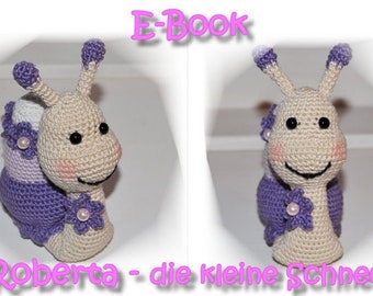 E-Book - Patron de Crochet - Escargot Roberta