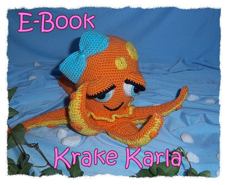 E-Book Patron au crochet Kraken Karla Poulpe image 1