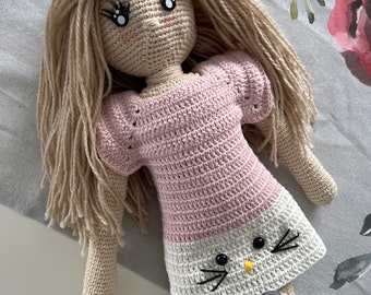 Crochet doll amigurumi