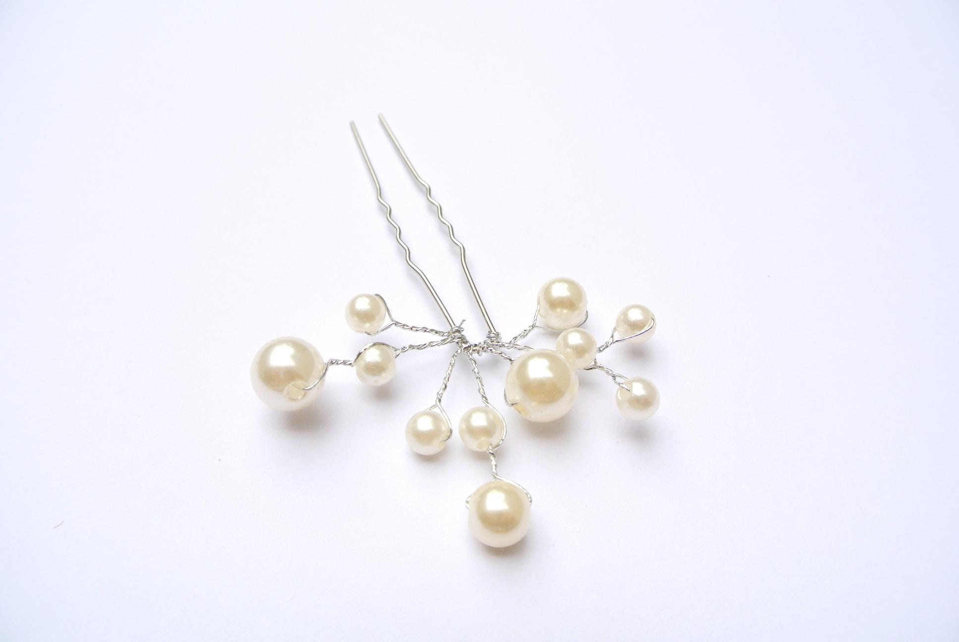Clarigo Bijoux de cheveux Hortensia Épingles à Cheveux 5 Pièces Mariage Communion vert Clarigo Bijoux de cheveux Hortensia Épingles à Cheveux 5 Pièces Mariage Communion vert