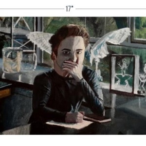Bella You Stanky Twilight Saga Decor Meme Art Gag Edward Cullen Swan Affiche de film Peinture acrylique Impression Scène de cours de biologie Vampire Merch image 3