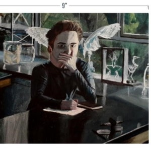 Bella You Stanky Twilight Saga Decor Meme Art Gag Edward Cullen Swan Movie Poster Acrylic Painting Print Biology Class Scene Vampire Merch image 2