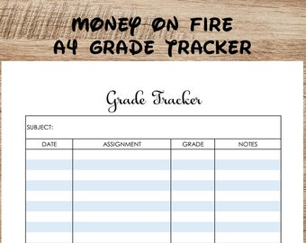 grade calculator etsy