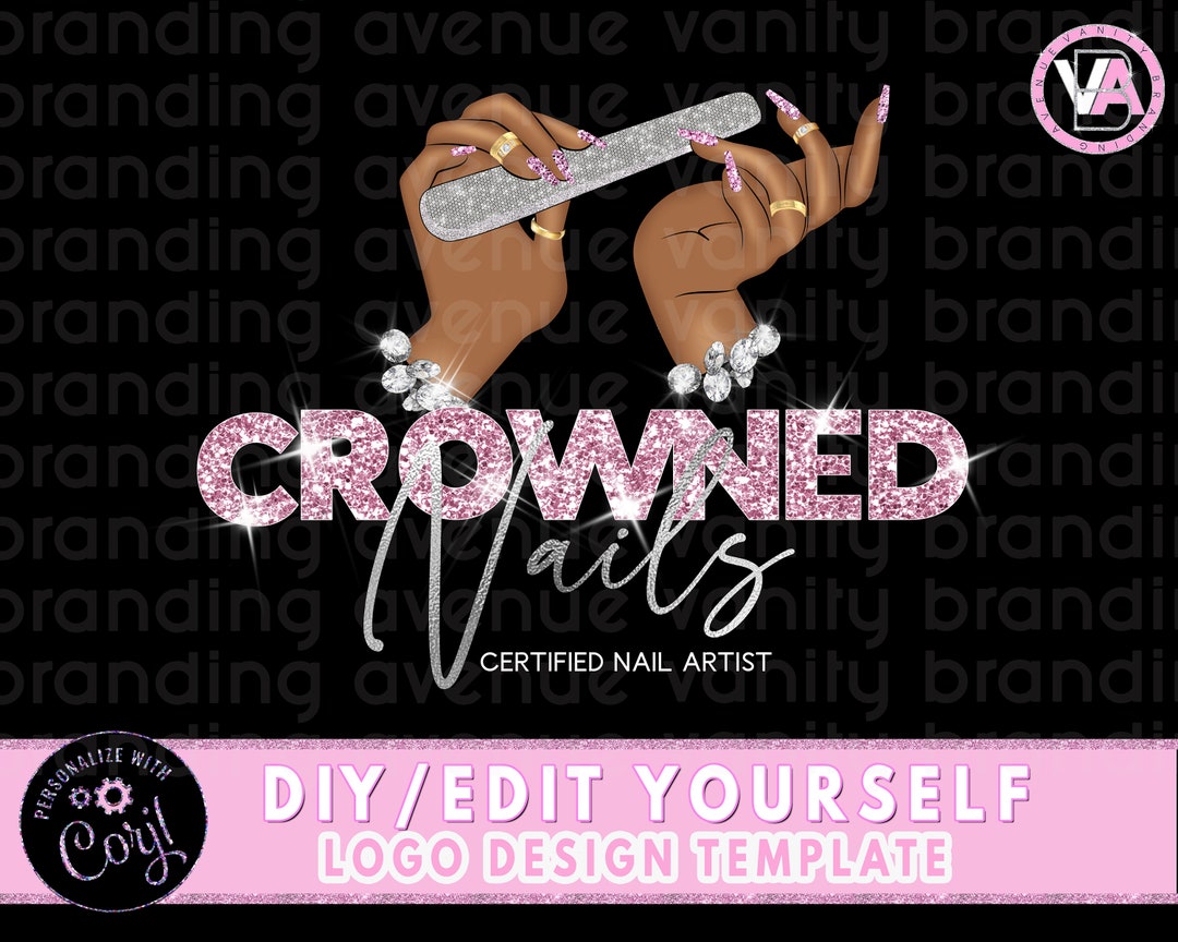 Nail Tech Logo, Nails Logo, Nail Artist Logo, Nail Technician Logo, Nail Salon Logo, Manicure