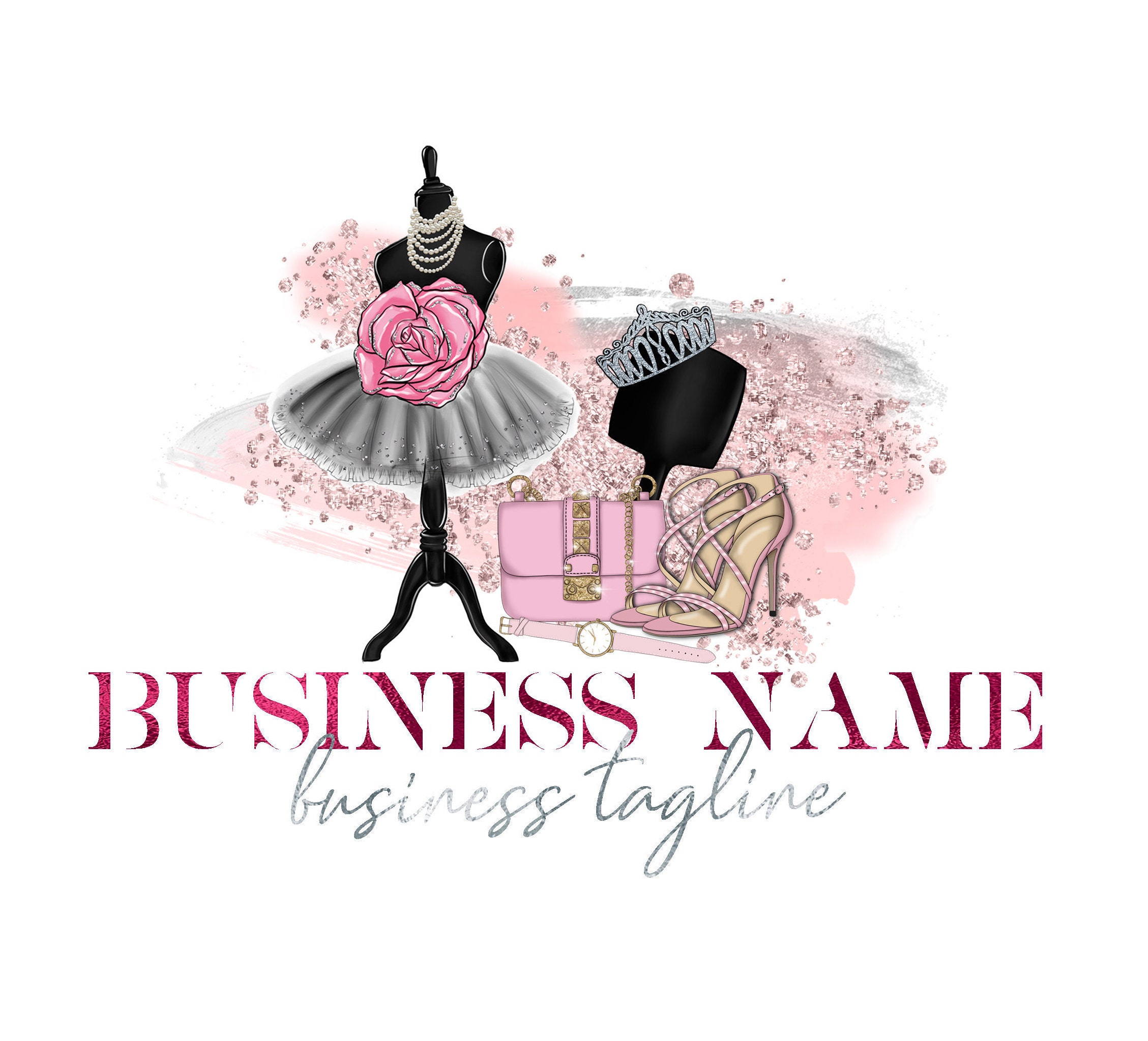 Fashion Logo Logo Design Boutique Logo Online Boutique | Etsy
