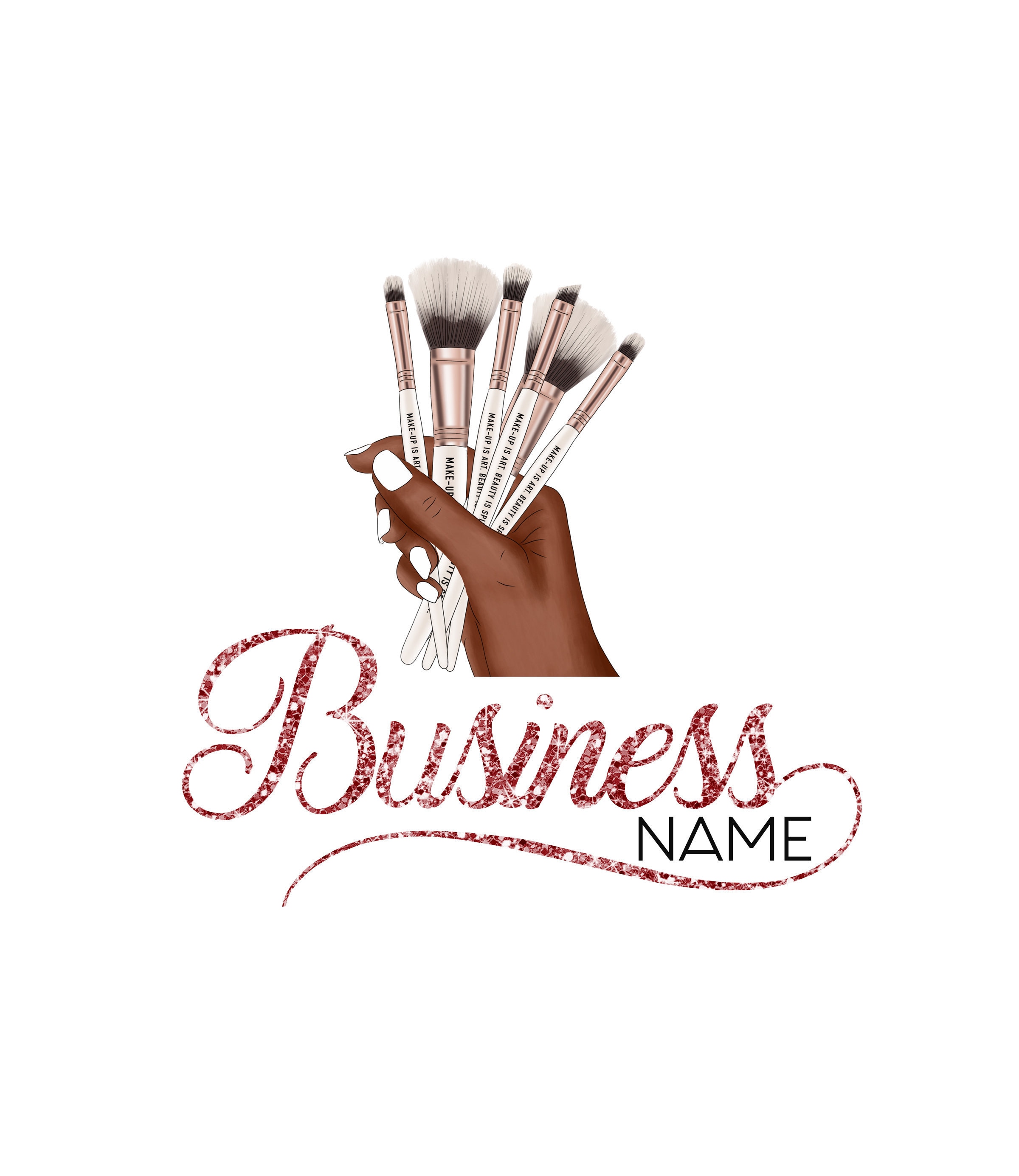 Beauty Logo Makeup Logo Makeup Artist Logo Logo Design  Etsy