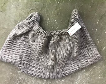 Alpaca Muff Scarf Made in Italy with Original Tags