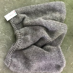 Alpaca Muff Scarf Made in Italy with Original Tags image 5