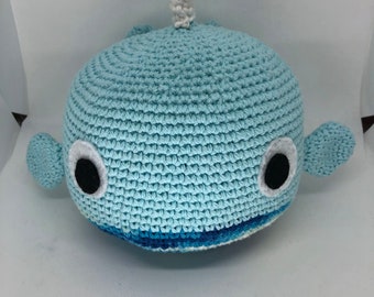 Crochet Whale Stuffed Animal