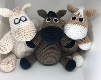 Crochet Horse Stuffed Animal