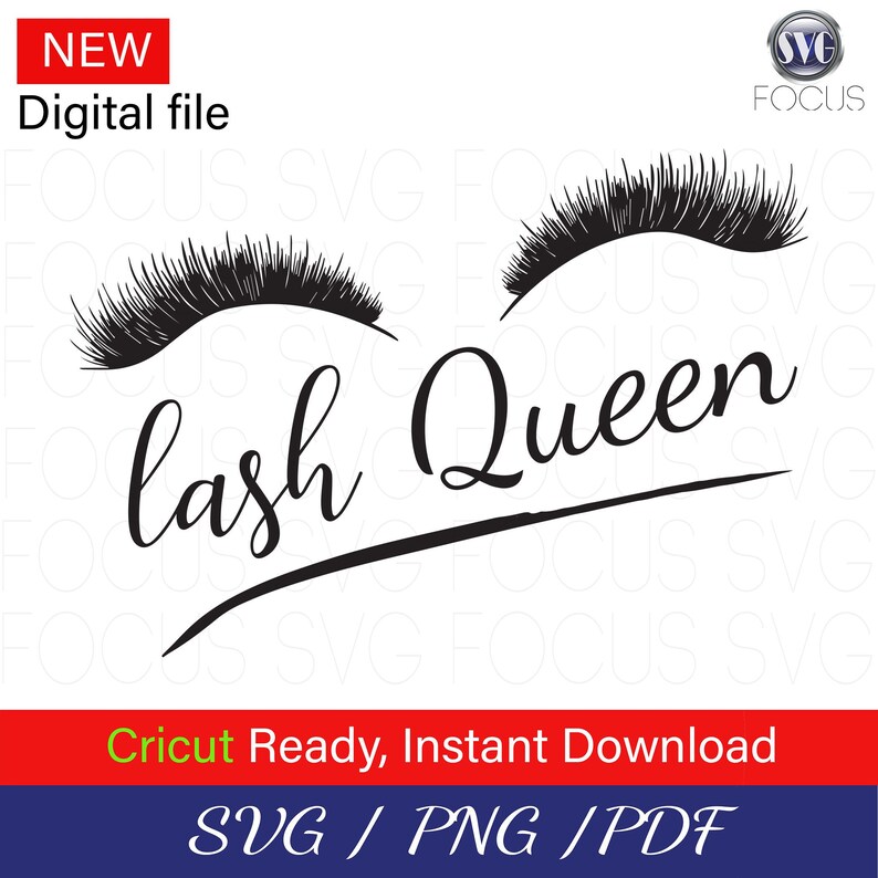 Download Lashes SVG Makeup SVG Makeup Cut Files Lashes Circuit | Etsy
