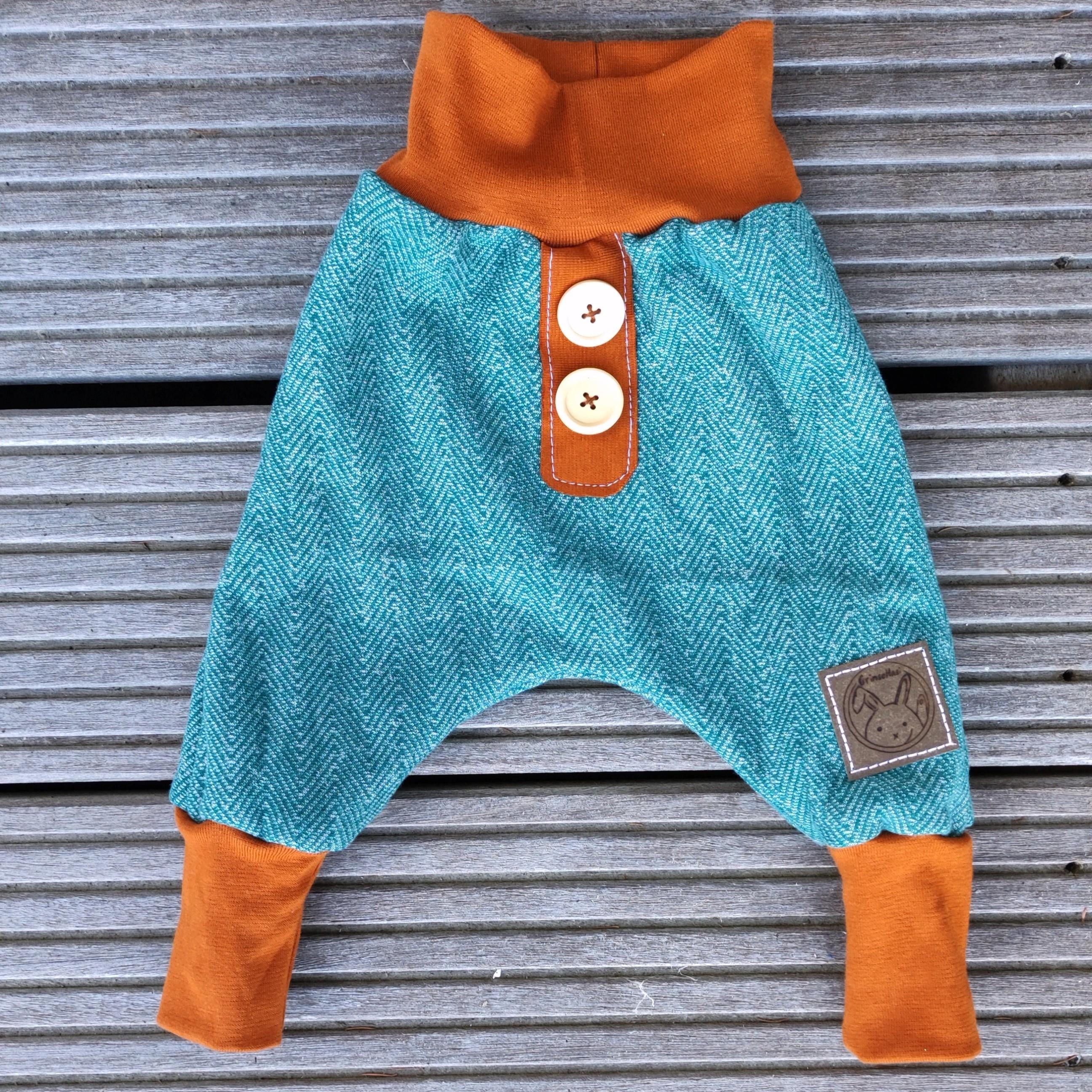 Loose Fit / Knickerbocker Fischgrät-Muster
