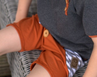 Classic Shorts - rust red