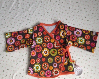 Wickelshirt Flower Power