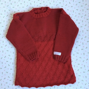 Hochwertiges  Baby-Merino Strickkleid