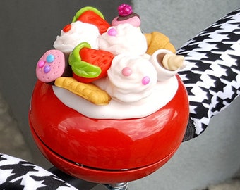 BELL for bicycle DESSERT red
