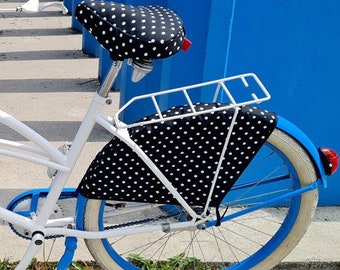 WIELHOES voor fiets, PolkA Dot, stippen