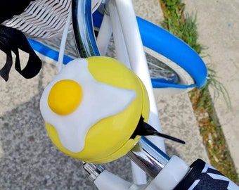 bike bell FRIED EGG  yellow