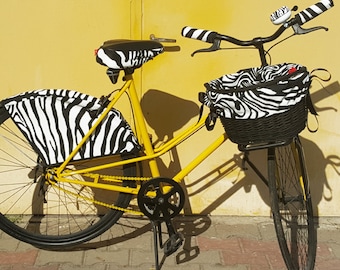 ZEBRA FAHRRADPAKET     wasserdichtem Material