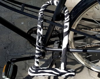 bicycle lock bike lock ulock zebra