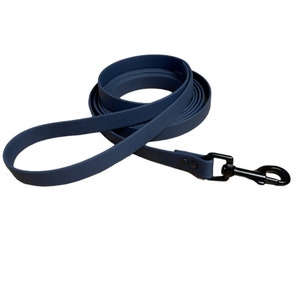 Tow line, 16 mm, petrol, darker-blue-grey-green, optionally with hand strap, Coated Webbing from 12, - Euro, length as desired,