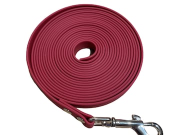 Schleppleine Breite 20 mm, Coated Webbing ab 19,- Euro von AlsterStruppi weinrot, Länge nach Wunsch,