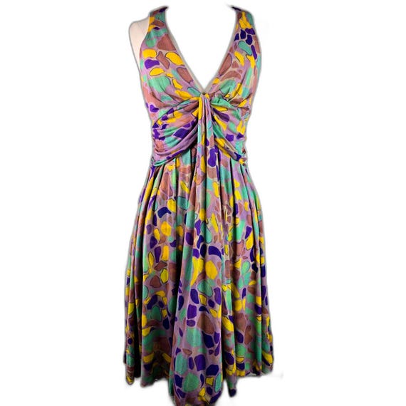 diane von furstenberg fit and flare dress Diane von Furstenberg Amelia Dress in Vintage Cornfields