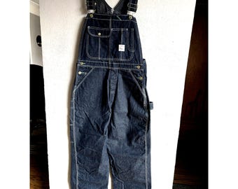 Vintage Pointer Brand NOS Denim Overalls Champion Performance 32/30 NWT USA
