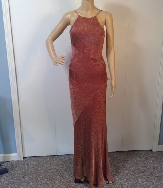 Sheila Shimmery Side Slit Dress Sheila Shimmery Side Slit Dress
