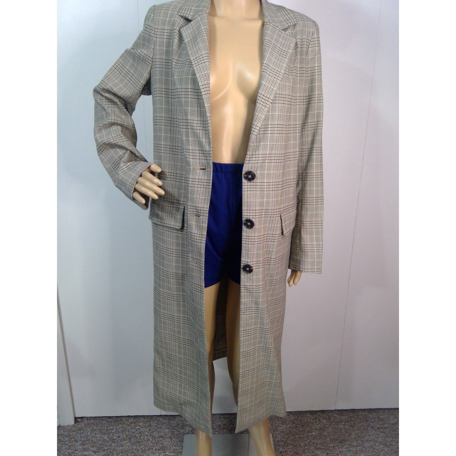 80’s Reversible Pink Duster Coat main image 1