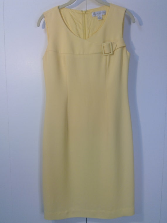 60s Vintage Look from Casual Corner Butter Yellow 