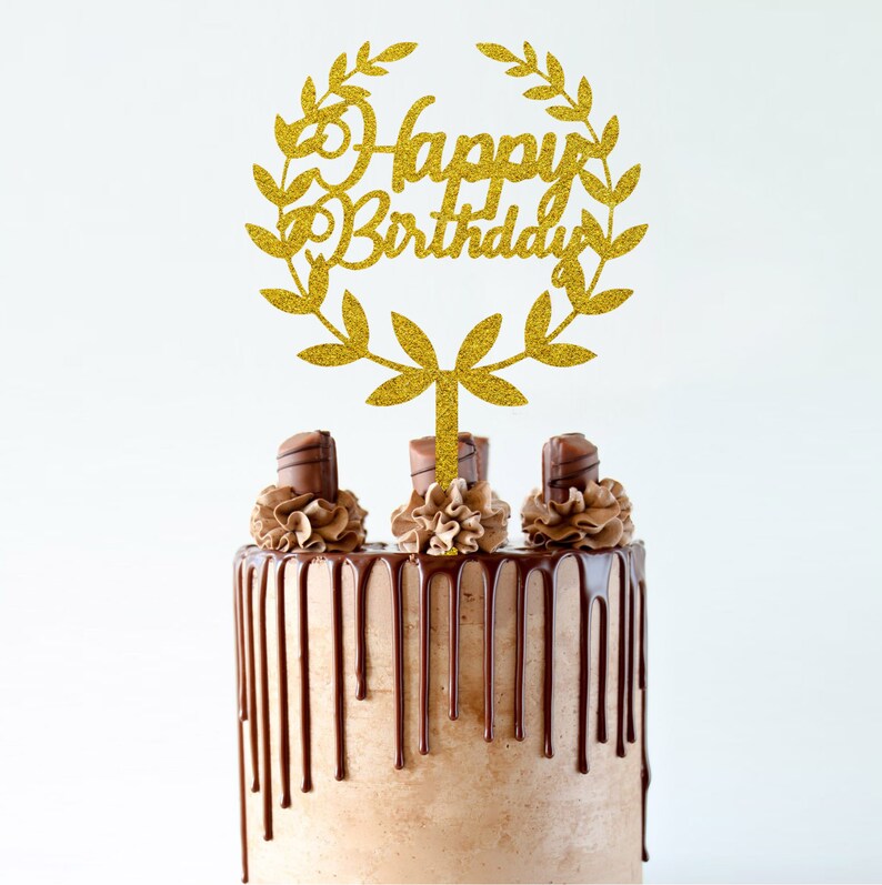 Download Laser cut Birthday cake topper Birthday vector Svg Happy ...