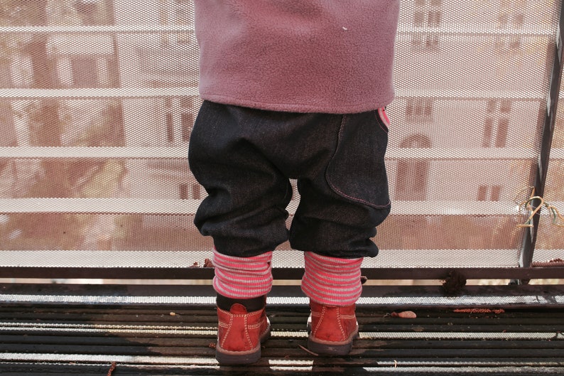 Enfants bébé culotte bouffante de jeans image 1