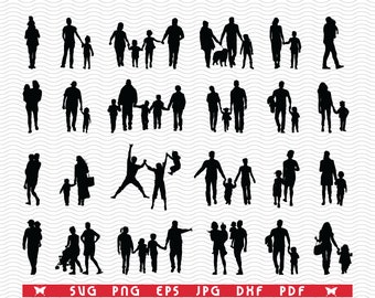 Free Free 342 Family Silhouette Svg SVG PNG EPS DXF File