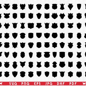 Escudos de guerra SVG, siluetas negras, imágenes prediseñadas digitales, archivos eps, jpg, diseño de escudos vectoriales, descarga instantánea en formato SVG, PNG y DXF para Cricut