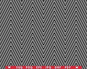 SVG Seamless Zigzag Pattern, Digital clipart, Files eps, jpg, Zigzag Pattern Design vector, Instant download svg, png, dxf for Cricut