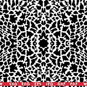 SVG Giraffe Leather, Seamless pattern, Digital clipart, Files eps, jpg,Giraffe Skin Design vector, Instant download svg, png, dxf for Cricut