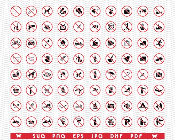 Forbidden Prohibited icon PNG and SVG Vector Free Download