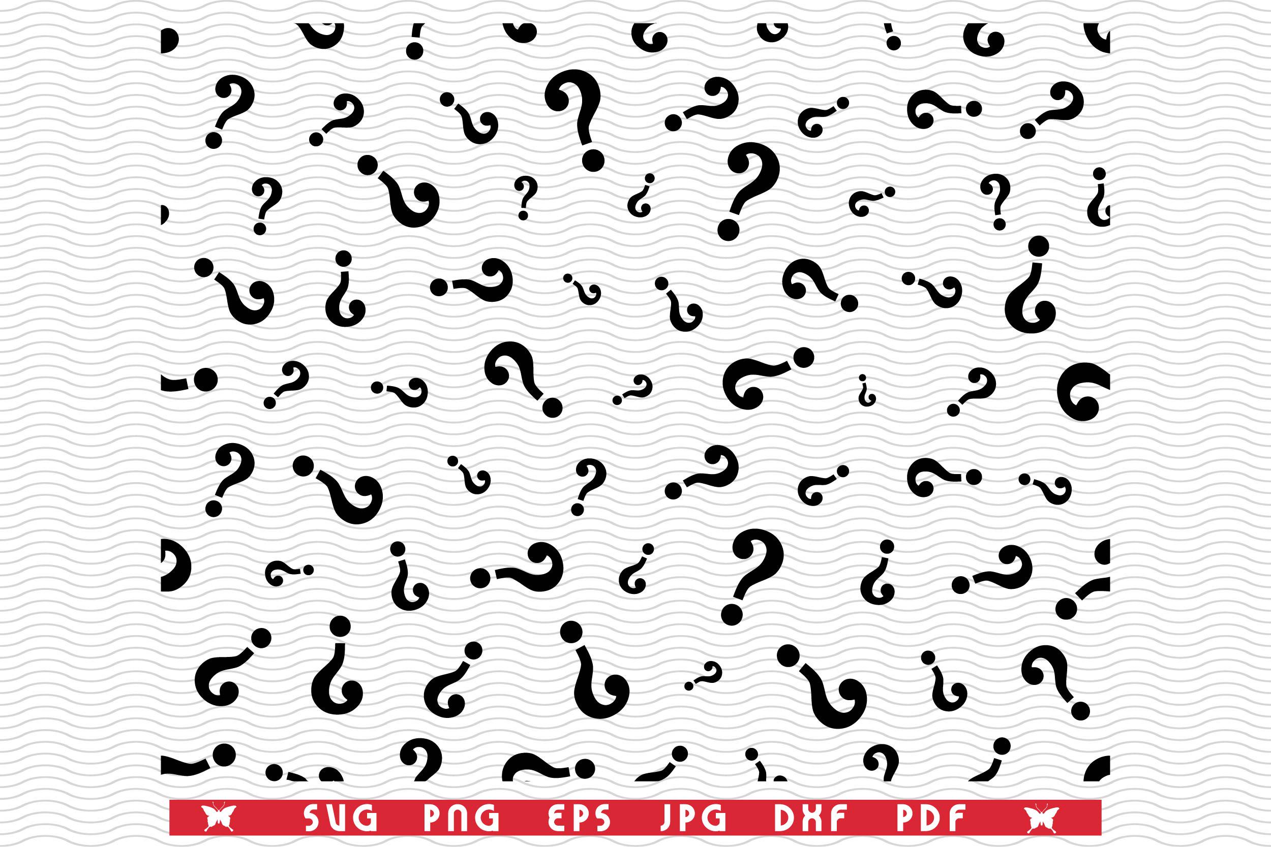 Questioning Clipart Black And White