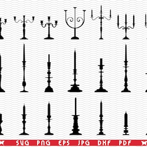 Chandeliers SVG, clipart numérique silhouettes noires, fichiers eps, jpg, vecteur de conception de chandeliers, téléchargement immédiat svg, png, dxf pour Cricut