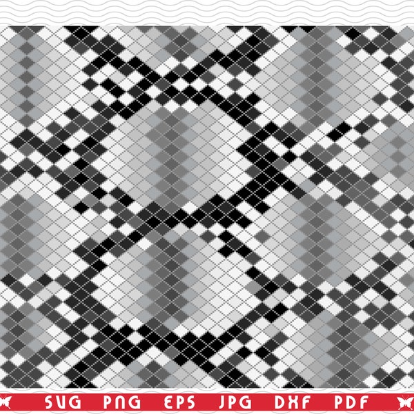 SVG Pattern  of Snake Skin, Digital clipart, Files eps, jpg, Snake skin Design vector, Instant download  svg, png, dxf  for Cricut