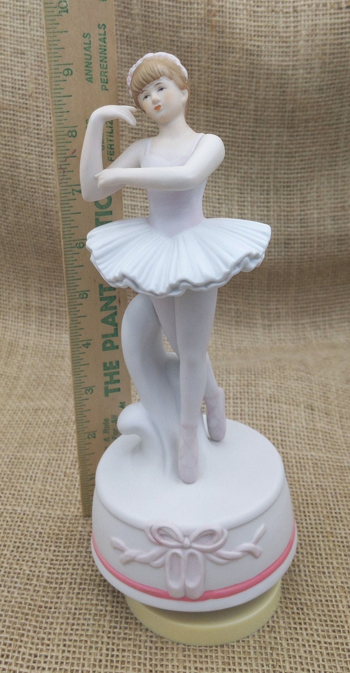 Vintage Schmid Ballerina Music Box: Bisque Porcelain, 1990 - Etsy