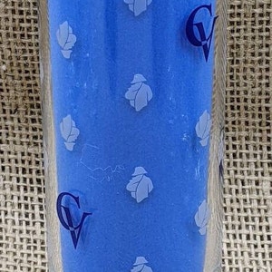 Courvoisier Cognac Glasses: Etched Napoleon Logo, Made in France, Set of 4