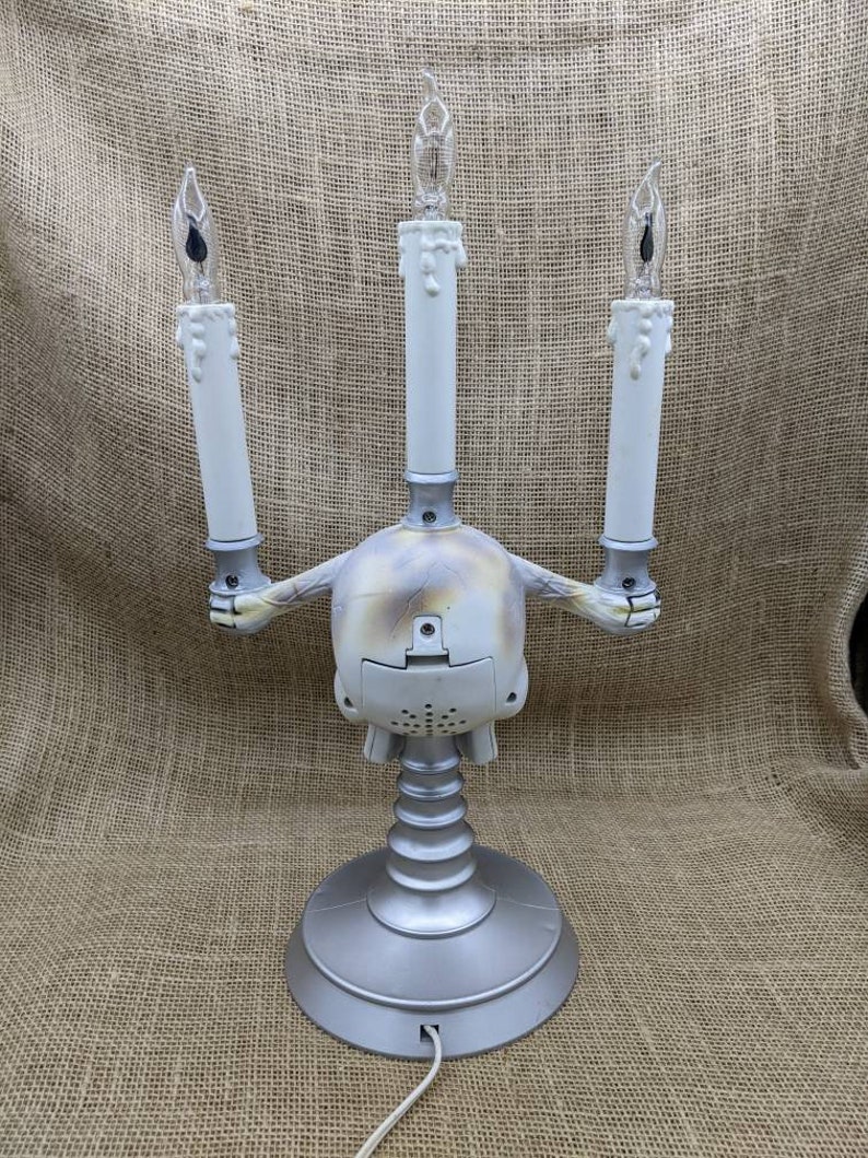 Trendmaster Skull Candolier 3 Candle Skull Candelabra With Etsy