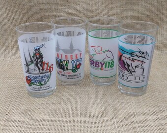 Vintage Kentucky Derby Glass: Churchill Downs Libbey, Choice of Year