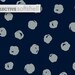 19.98Meter Magic Reflection Software Softshell Dots Dark Blue Dots Outdoor fabric with reflector dots blue silver